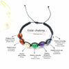 🌀 Equilibra tu energía y eleva tu vida - Pulsera 7 Chakras con Minerales Enérgeticos.