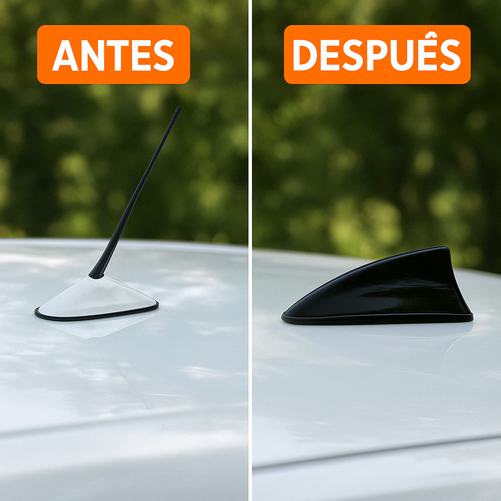 ¡Transforma la apariencia de tu carro y aumenta su potencia! - 2 X 1 Aleta SharkX®💥