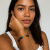 🌀 Equilibra tu energía y eleva tu vida - Pulsera 7 Chakras con Minerales Enérgeticos.