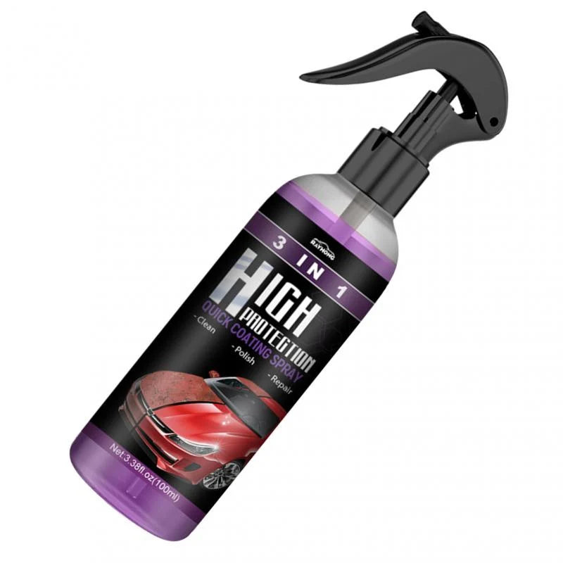 Spray de Recubrimiento Polarizado™ | 3 en 1 🚗 + Paño y Esponja de Regalo
